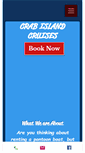 Mobile Screenshot of crabislandcruises.com